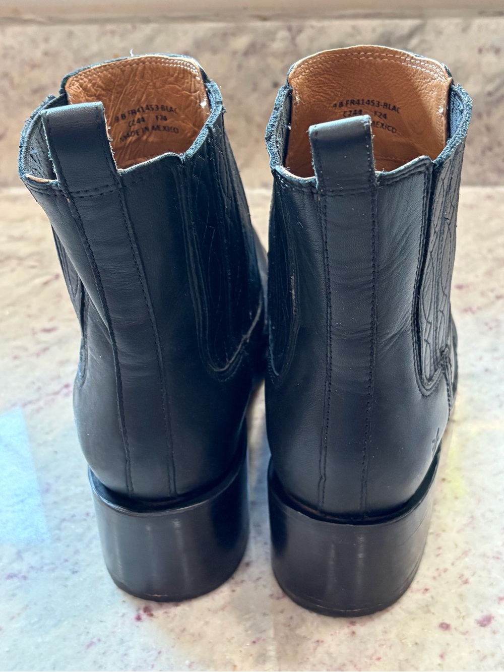 Frye Campus Chelsea Black W’s Size 9 - Picture 3 of 7